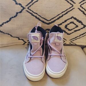 Vans Kids High-Top Sneakers - Light Purple